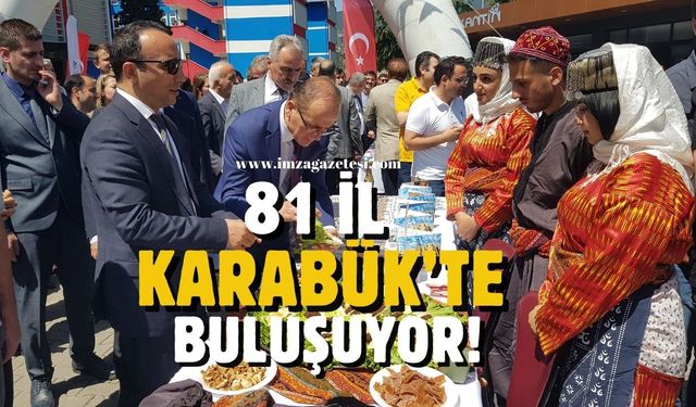 "81 İl Karabük Üniversitesinde Buluşuyor" etkinliği başladı!