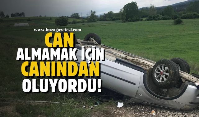 Can almamak için canından oluyordu!