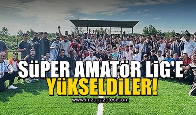 Perşembe Belediyespor, Süper Amatör Lig'e yükseldi!