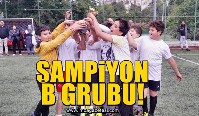 Şampiyon B grubu oldu!