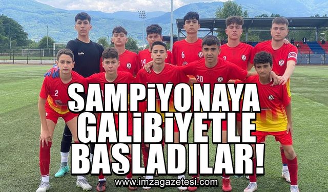 Sarayspor, şampiyonaya galibiyetle başladı!