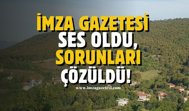 Eceler, Çukurören ve Çayköy köylerinden İmza Gazetesi'ne teşekkür!