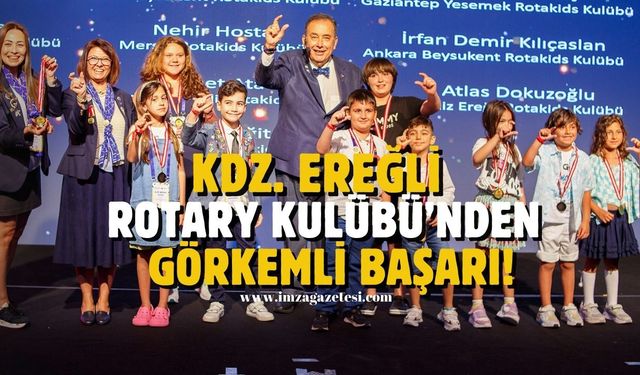 Karadeniz Ereğli Rotary Kulübü, başarı dolu bir dönemi taçlandırdı!