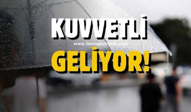 Meteorolojiden bir uyarı daha... Kuvvetli geliyor!