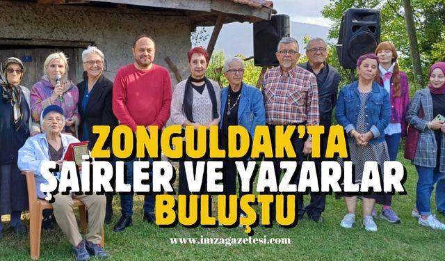 Zonguldak'ta Edebiyat Buluşması... Şairler ve Yazarlar Bir Araya Geldi