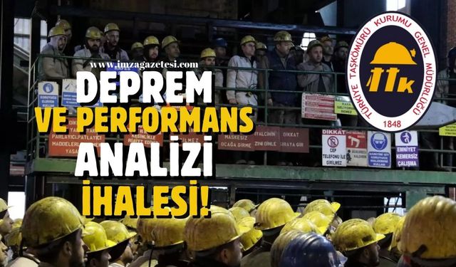 TTK’dan deprem ve performans analizi ihalesi!