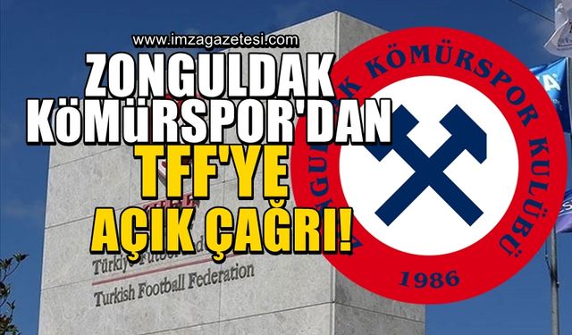 Zonguldak Kömürspor'dan TFF'ye açık çağrı!