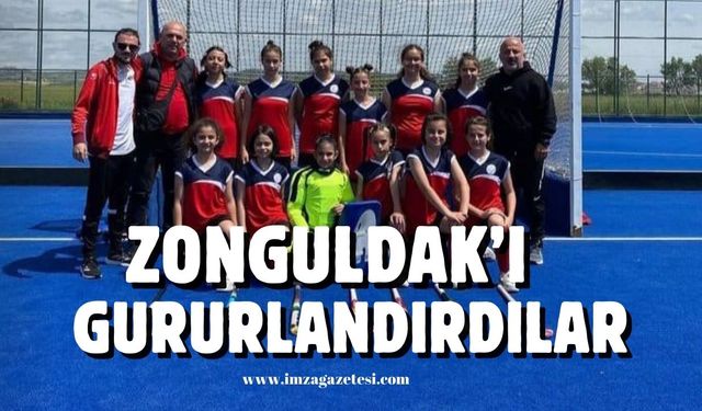 Zonguldaklı minikler Kırıkkale’de Zonguldak’ı gururlandırdılar!