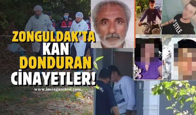 Zonguldak'ta yaşanan akıl almaz cinayetler! Annelerini, arkadaşlarını, sevgililerini hatta komşularını katlettiler