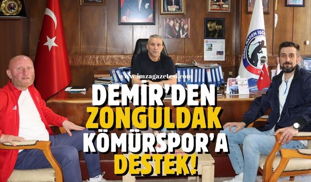 Tayfun Demir'den Zonguldak Kömürspor'a destek!