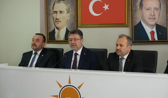 Bakan Yumaklı, AK Parti ile bayramlaştı!