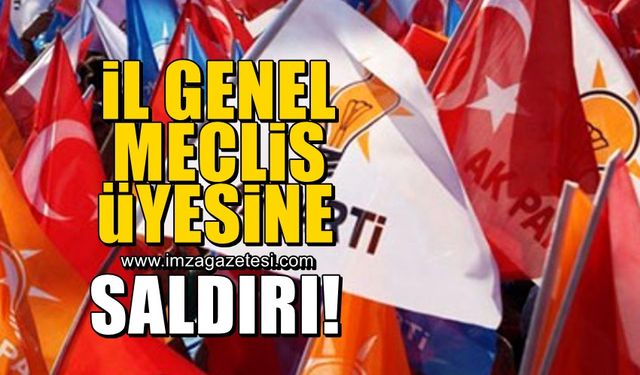 AK Parti İl Genel Meclis üyesine sopalı saldırı!