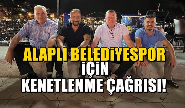 Alaplı Belediyespor’a sahip çıkmaya davet ettiler!