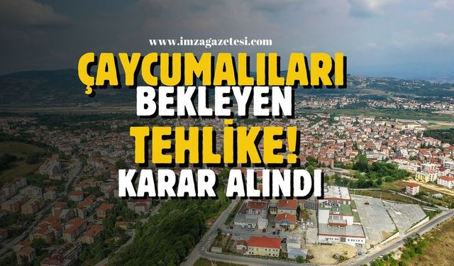 Çaycumalıları bekleyen tehlike! Meclisten vatandaş için yeni kararlar