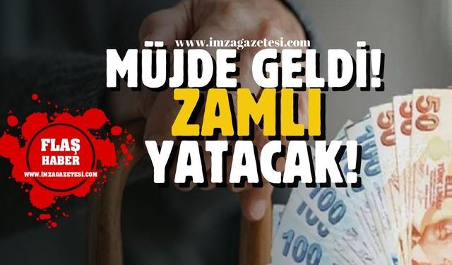 Emekliye müjde! Maaşlar zamlı yatacak...