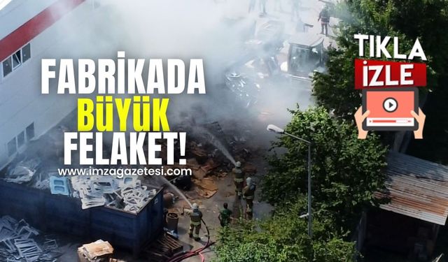 Fabrika Yangınında Büyük Felaket!