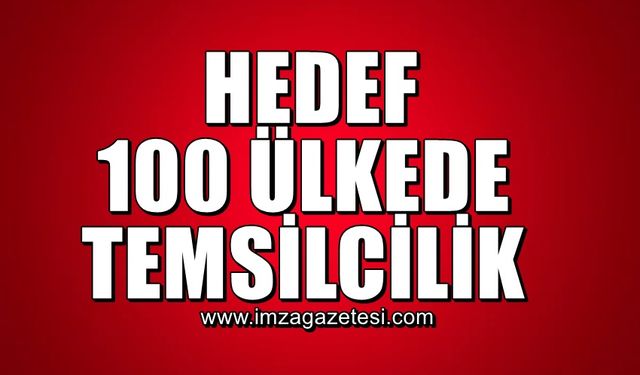 Hedef; 100 ülkede KGK temsilcisi