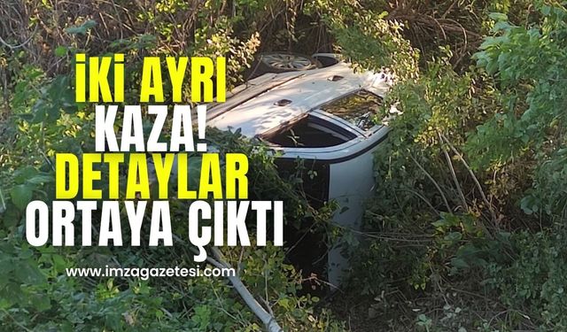 İki Ayrı Kazada 6 Kişi Yaralandı! Detaylar Ortaya Çıktı