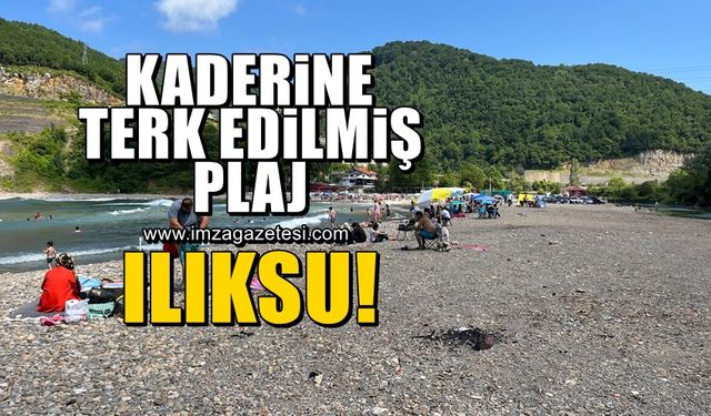 Ilıksu Plajı’nın temizliğe ihtiyacı var!