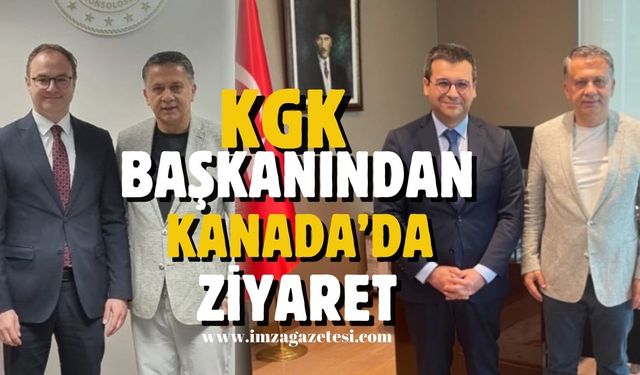 KGK Başkanı Mehmet Ali Dim'in Kanada Ziyareti