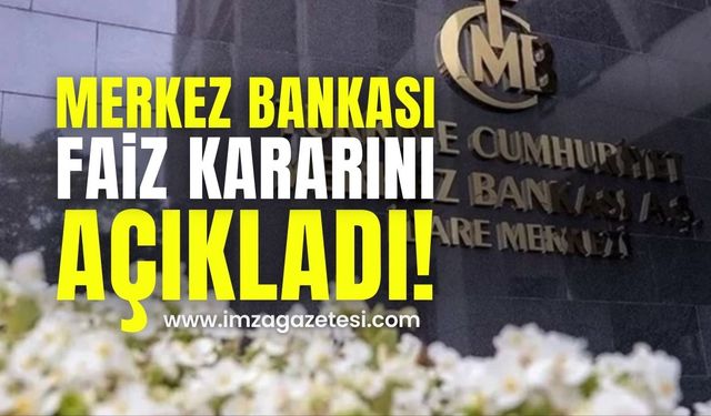 Türkiye Cumhuriyet Merkez Bankası Haziran Faiz Kararı: Politika Faizi Yüzde 50'de Sabit Tutuldu