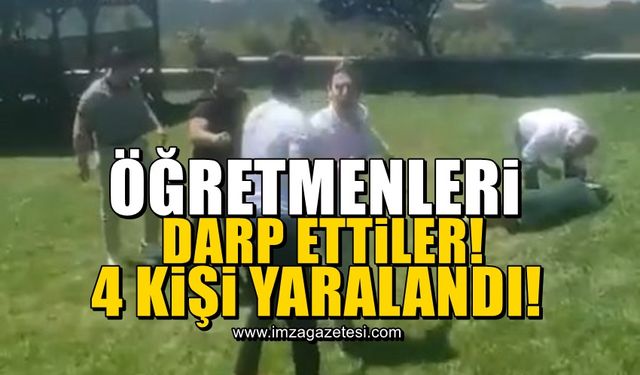 Okul yöneticileri öğretmenleri darp etti!