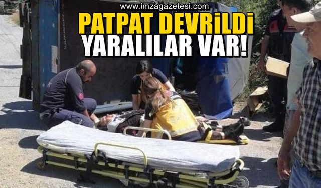 Patpat devrildi! Yaralılar var