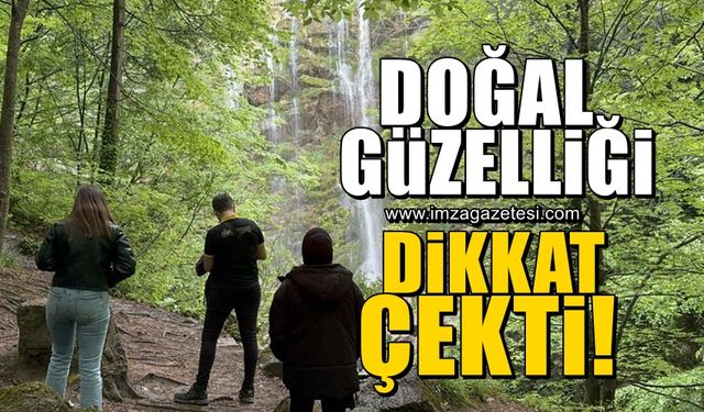 Saklıkent Şelalesi, doğal güzelliğiyle dikkatleri üzerine çekiyor!