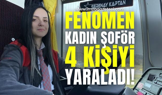 Fenomen şoför Serenay Göç'ün Otobüs Kazası! Detaylar şok etti!