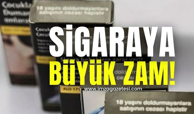 Sigaraya büyük zam: 8 TL birden artacak!