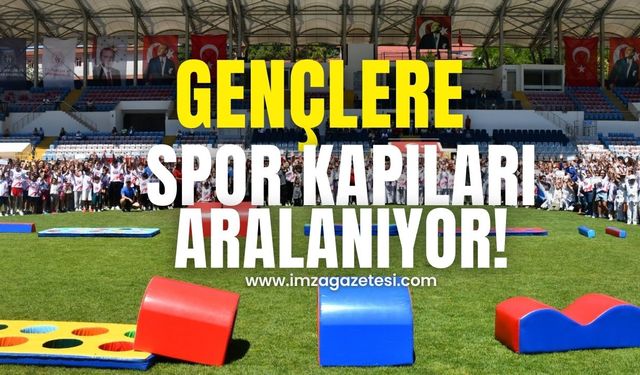 Zonguldak'ta GSB Spor Okulları Kapılarını Açtı...