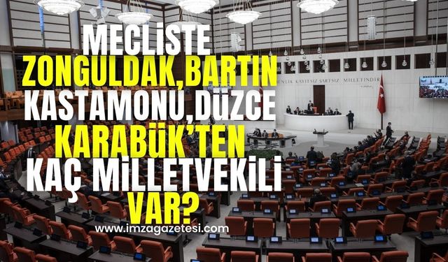 YSK'dan yeni milletvekili dağılımı... Zonguldak, Bartın, Kastamonu, Düzce ve Karabük'ten kaç milletvekili var?