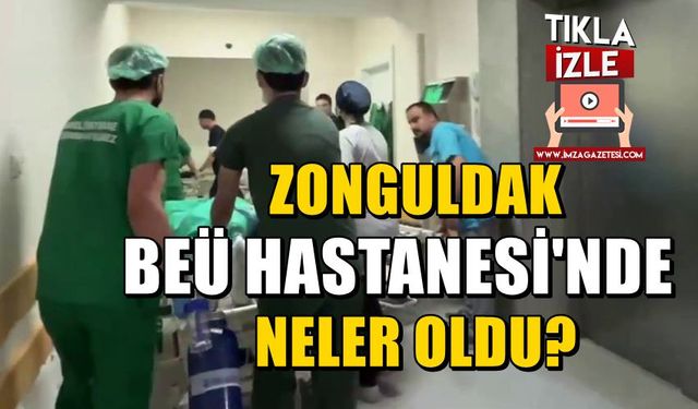 ZBEÜ Hastanesi’nde neler oldu? Hastalar tahliye edildi!