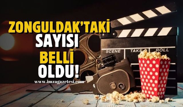 Zonguldak’ta sinema salonu ve koltuk sayısı!