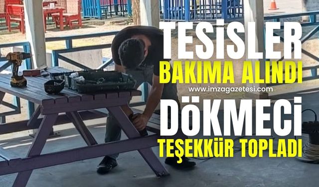 Kozlu Belediyesi'nden Yaz Hazırlıkları: Tesisler Bakıma Alındı