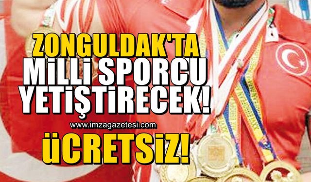 Zonguldak'ta milli sporcular yetiştirecek! 1 Temmuz'da başlıyor...