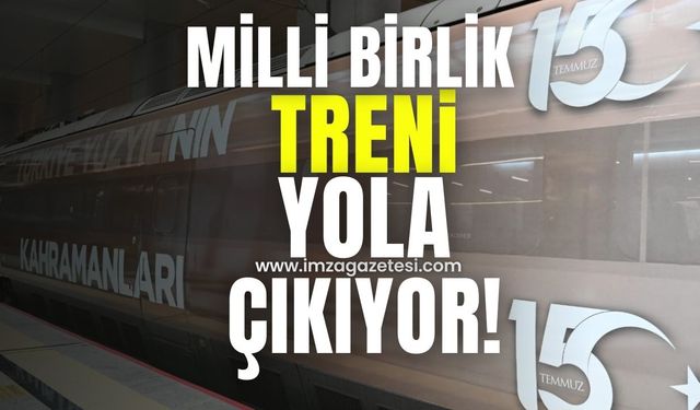 15 Temmuz Demokrasi ve Milli Egemenlik treni yola çıkıyor...