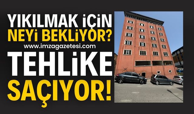 Acılık Semtindeki Tehlikeli Durum: Metruk Bina Endişesi