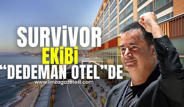 Acun Ilıcalı ve Survivor ekibi "Dedeman Otel"de! Çekimler Zonguldak'ta başladı