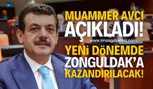 Ak Parti Zonguldak Milletvekili Muammer Avcı Zonguldak için müjdeyi verdi!