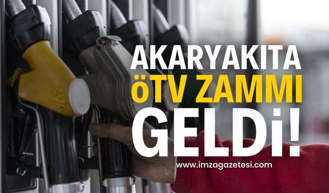 Akaryakıt Fiyatlarına Yeni Zam Geldi