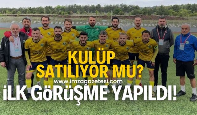 Alaplı Belediyespor satılıyor mu? İlk görüşme gerçekleşti!