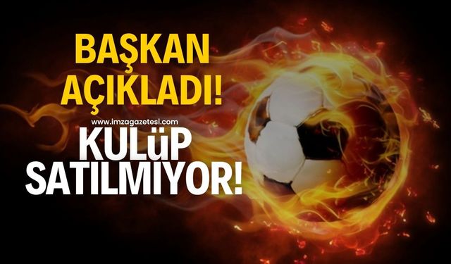 Alaplı Belediyespor satılmıyor!