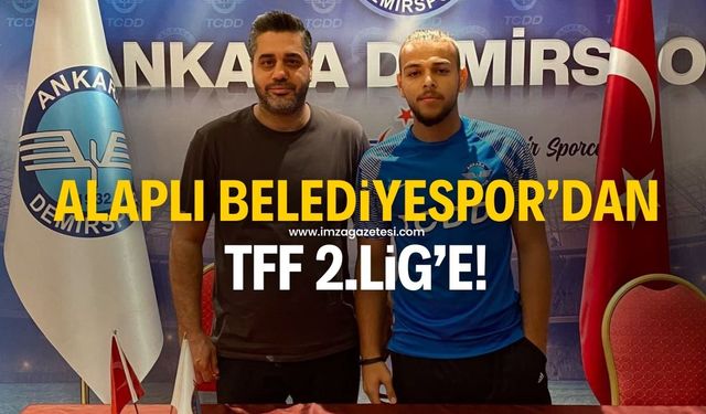 Alaplı Belediyespor’dan TFF 2.Lig ekibi Ankara Demirspor’a!