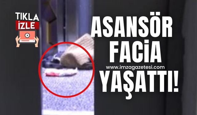 Asansör faciası! Hayatını kaybetti...