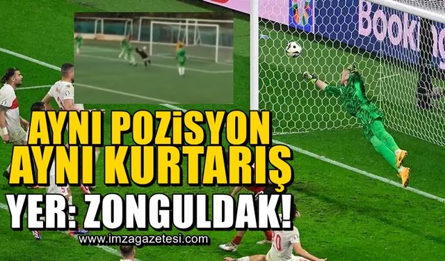 Benzer pozisyon, aynı kurtarış, yer Zonguldak!