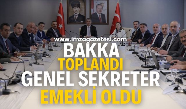 BAKKA toplandı, genel sekreter emekli oldu...