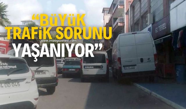 ‘Büyük bir trafik sorunu yaşanıyor’