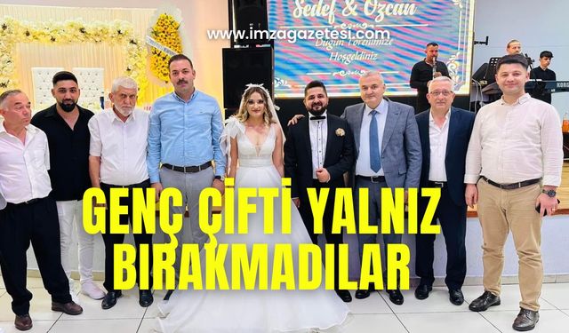 Genç çifti mutluluğa yelken açtı!