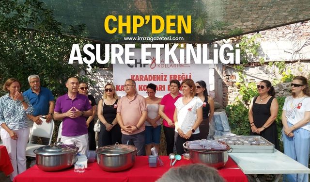 CHP'den aşure etkinliği!